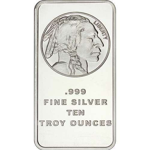 10 oz SilverTowne Mint (STM) Silver Buffalo Replica Bar Questions & Answers