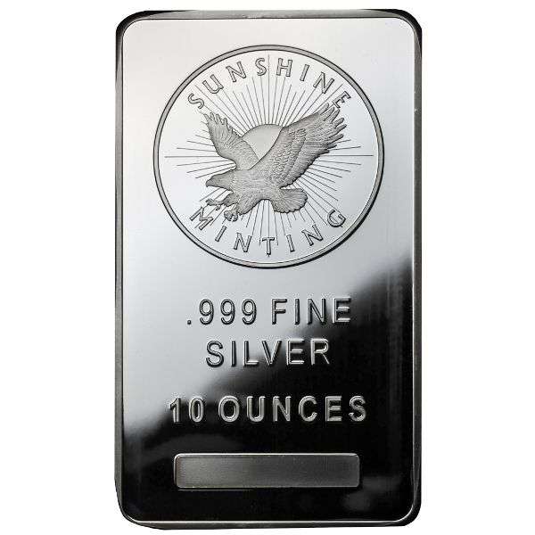 10 oz Sunshine Mint Silver Bar Questions & Answers